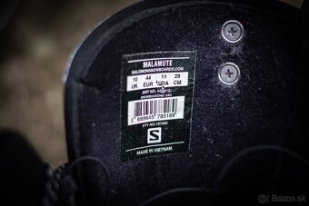 Snowboard boty Salomon Malamute, veľ. 44 - 3