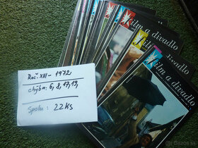 Predám časopisy Film a divadlo, 70 a 80 - te roky, cca 83 ks - 3