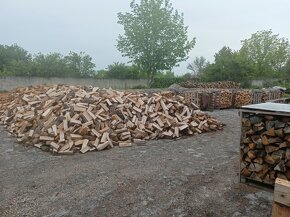 Palivové drevo na kúrenie, metrovica aj štiepané - 3