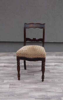 Set viktoriánskych jedálenských stoličiek 4 ks – ( 260 ). - 3