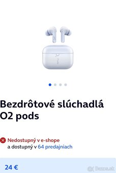 Sluchadla O2 pods - 3