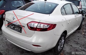 Renault Fluence 1.5 dCi 2012 predám DVERE, MOTOR K9KG8 - 3