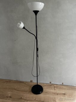 Voľne stojaca lampa - čierna - 3
