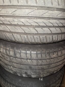 Letne pneu 205/55 R16 s hlinikovymi diskami VW - 3