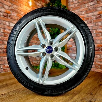 Alu R19 5x108 orig. Ford KUGA +zimné pneu 235/45 R19 - 3