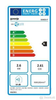 Mobilná Klimatizácia Gorenje KAM26P - 3