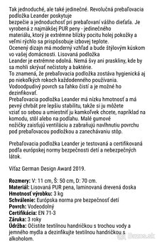 LEANDER prebalovacia podlozka - 3