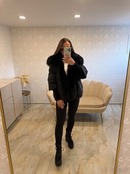 Bunda s pravou kožušinou - 3