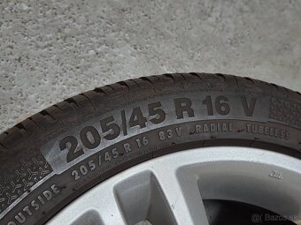 sada 16" ŠKODA (5x100) + 6x pneu - 3