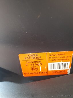 Kvalitná autosedacka Britax - 3