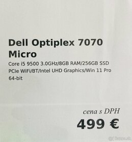 Dell OptiPlex 7070 Micro - 3