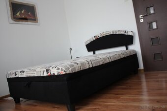 posteľ 120x200cm s čelom aj úložným priestorom 2 KUSY - 3