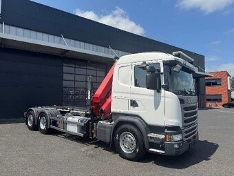 9900 Scania G 410 LB - 6x2 – Hákový nosič kontejnerů + HR-HM - 3