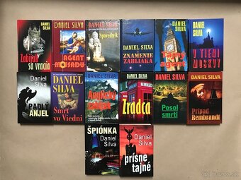 Daniel Silva, Dominik Dán, Stephen King, Dmitry Glukhovsky - 3