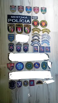 Našivky vojenské ASR, policajné a ine - 3