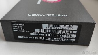 Samsung Galaxy S25 Ultra 1TB Titanium Gray Nový Zapečatený - 3