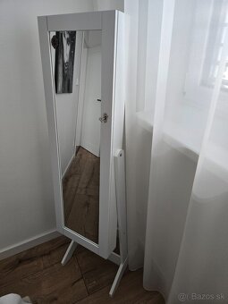 Stojanové zrkadlo/skrinka na šperky - 3