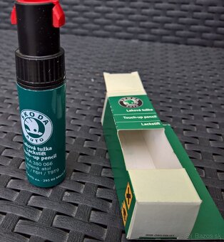 Modrá a zelená farba na ŠKODU - 3