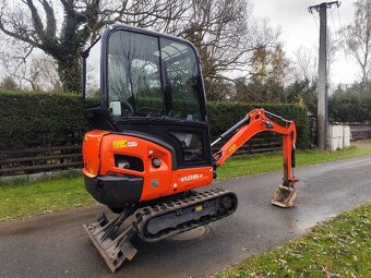Minibagr Kubota KX016-4, rok 2017, 1800mth TOP - 3