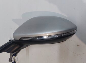 VW Golf VII 7 2012-2019 ľavé spätné zrkadlo 6+2 pin - 3