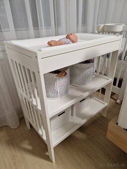 Prebaľovací stôl + podložka - 3