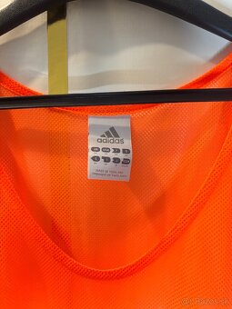 Adidas tréningová vesta – oranžová - 3