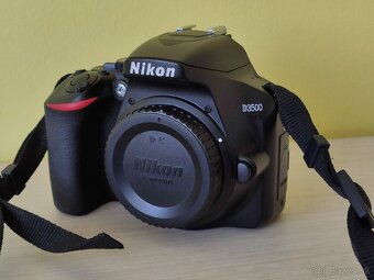 Nikon D3500 + NIKKOR 18-55 mm + 2 batérie + nabíjačka - 3
