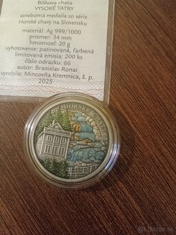 Strieborná medaila - Bilíková chata - 3