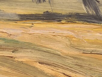 Obraz Jaromír Hynšt, Cesta 1981 ,olej plátno 66x86 - 3