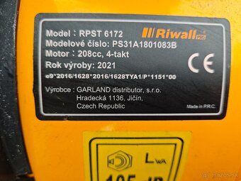 Snežná fréza Riwall Pro RPST 6172 - 3