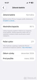 Predám Iphone 16 128gb black - 3