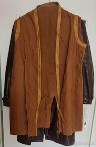 Predám originálny kožený kabát dôstojníka Slovenského štátu - 3