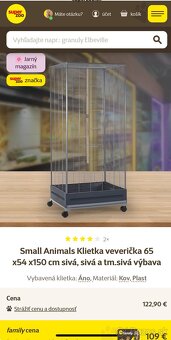 Klientka pre Činčilu, králika, vtáctvo - 3