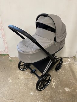 Kočík Cybex Priam Chrome Black - Soho Grey - Trojkombinácia - 3