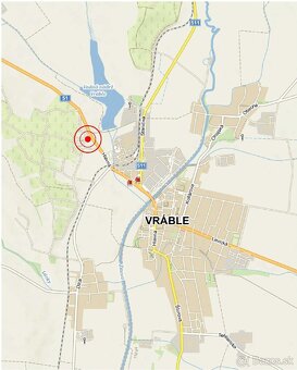 Stavebný pozemok v intraviláne mesta Vráble - 3