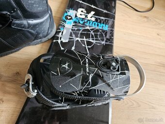 Snowboard + topanky - 3
