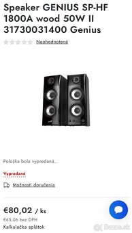 Reproduktory Genius - 3