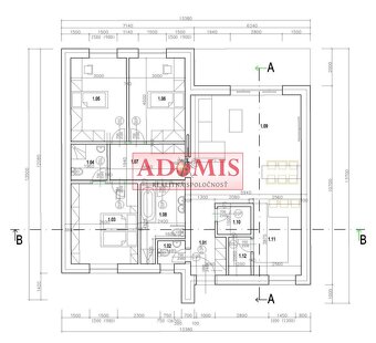 ADOMIS - predám rodinný dom Ruskov, 650m2, 3x kúpelňa,120m2  - 3
