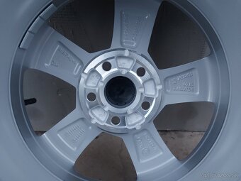 5,5Jx15 5x100 ET40 - NOVÉ disky ŠKODA FABIA IV - 3