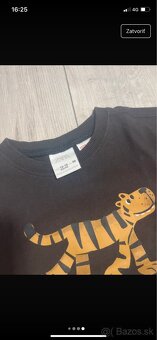 Detská súprava Zara- tigríci. Veľkosť 86, super stav. - 3