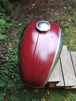 Originálna nádrž jawa 250 alebo 350 v pôvodnom stave - 3