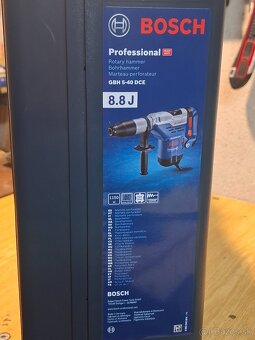 Zbijacie, vŕtacie kladivo sds-max bosch gbh 5-40 dce - 3