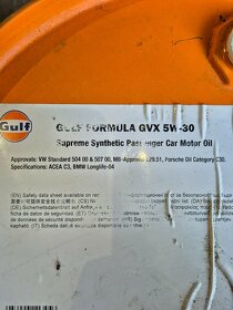Motorový olej GULF FORMULA GVX 5W-30 60L - 3