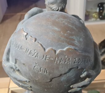 Plastika Pavol Bán 1933 signovaná RARITA - 3