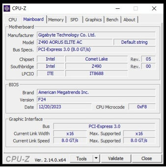 Predam Gigabyte AORUS Z490 ELITE Wifi - 3