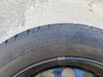 Prdám plechové disky + pneu BFGoodrich 195/55 R16 - 3