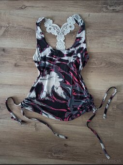 Tričká/tielko S - neón a maskáč - 3