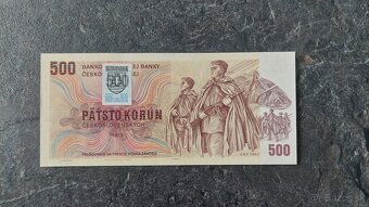 500 Kčs 1973 + SK kolok, stav N - 3
