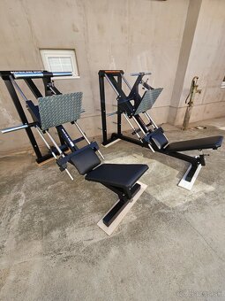 Legpress šikmý 45° s vodiacimi kolieskami - 3