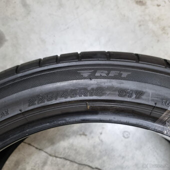 Letné pneumatiky 225/45 R18 BRIDGESTONE DOT4118 - 3